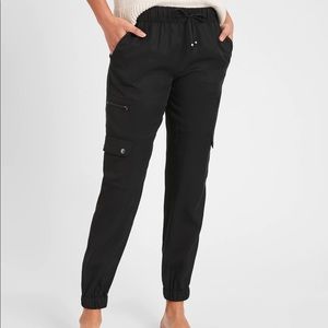Banana Republic black joggers with pockets XL